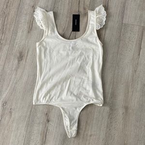 Cream bodysuit